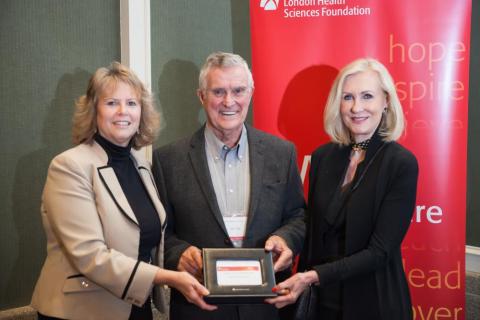 Colleen DeJager, Bill Peek and Chris Cheski