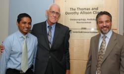 Dr. Sumit Agrawal, Tom Allison and Dr. Lorne Parnes