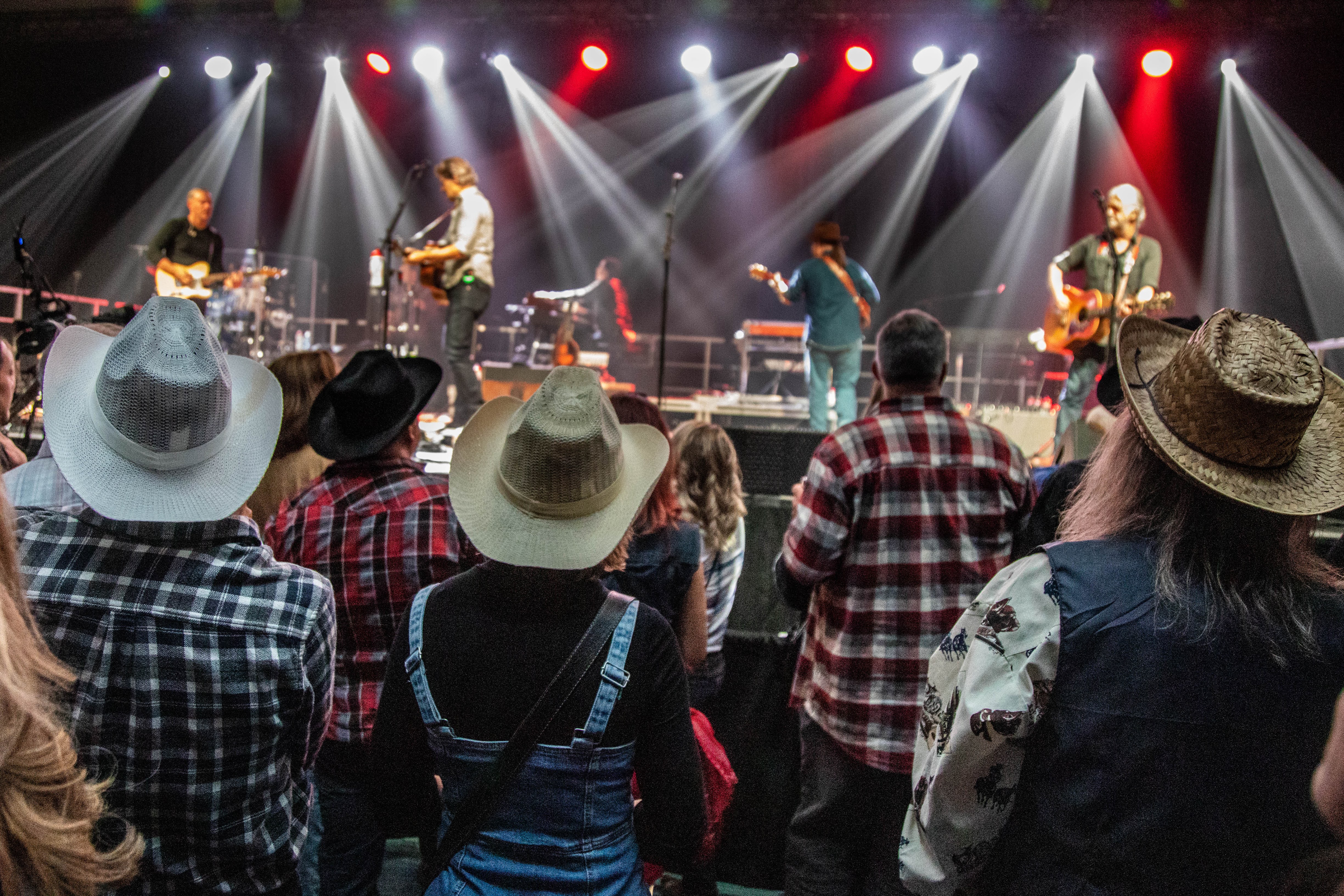 concert goers