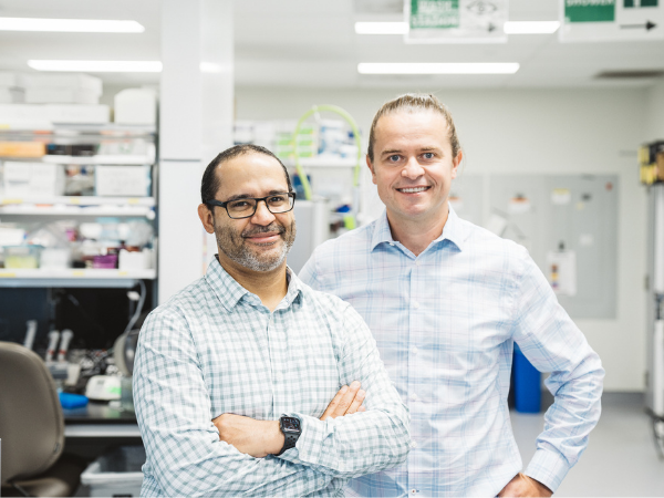 Dr. Stephen Welsh and Dr. Bekim Sadikovic
