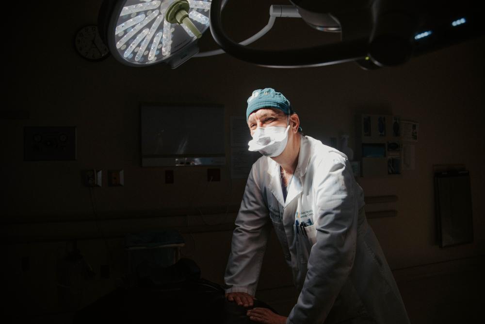 doctor in surgery