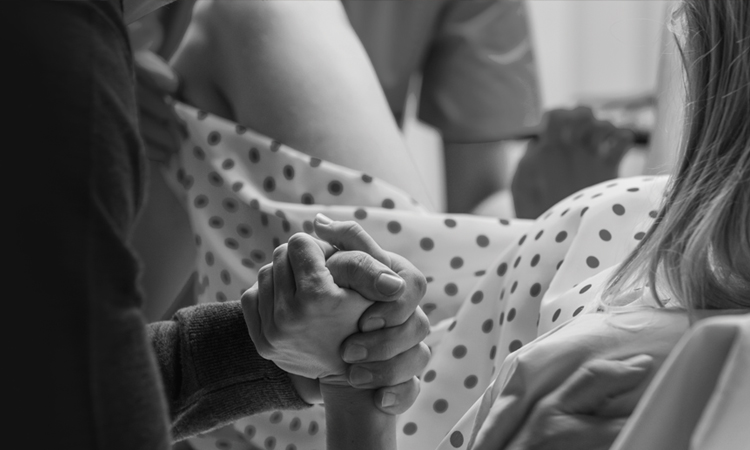 Woman Giving Birth
