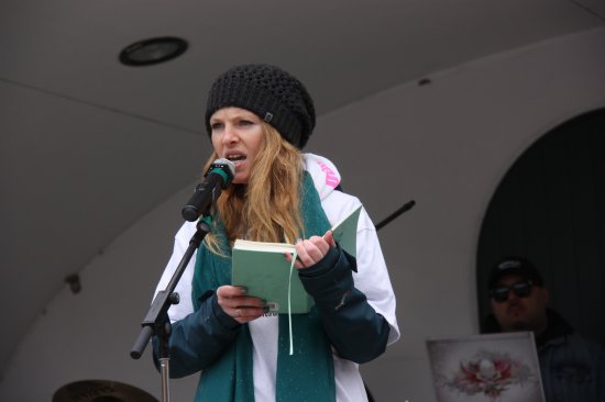 Melissa at Run for Ovarian