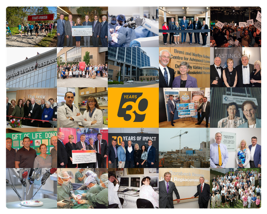 collage of LHSF photos over the years