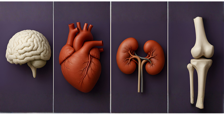 Brain, Heart, Kidney and Orthopaedics Graphic