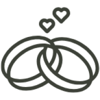 wedding rings icon