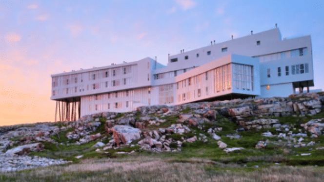 Fogo Island inn exterior photo