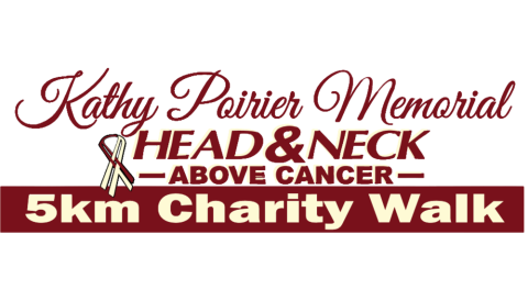 Kathy Poirier Memorial Head & Neck Above Cancer Walk Logo