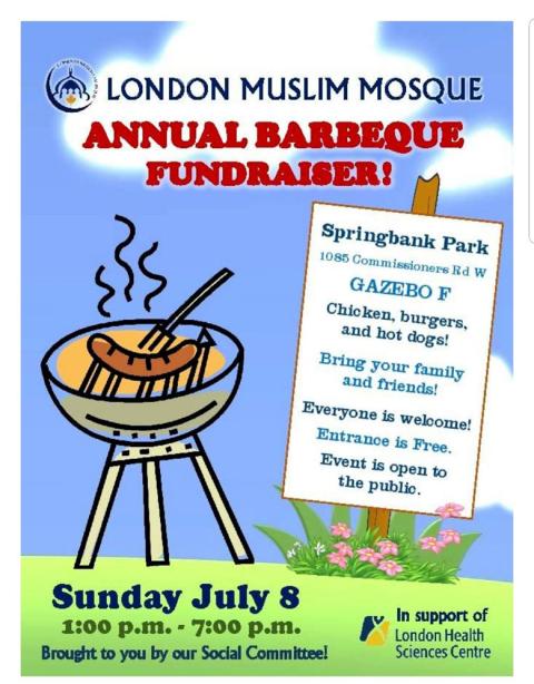 London Muslim Mosque Barbeque