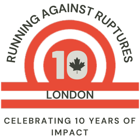 Running Against Ruptures Logo