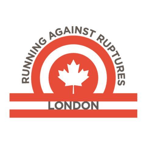 Running Against Ruptures London Logo
