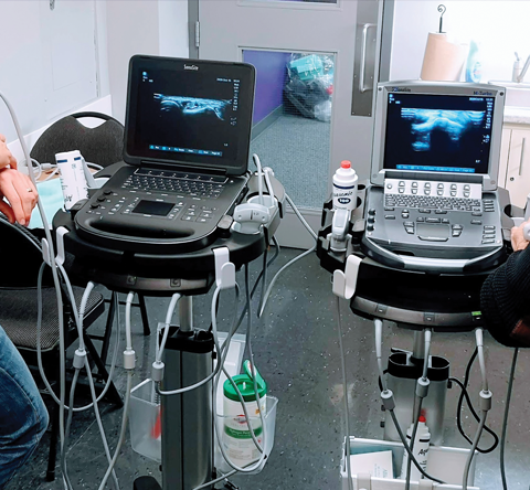 Ultrasound for guided injections