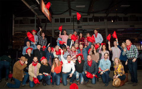National Bank Financial throwing red hats