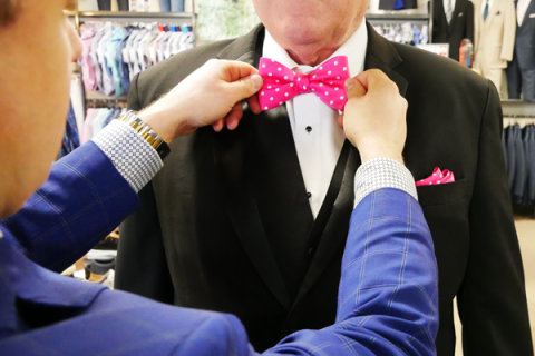 Collins Formal Wear Tux Fitting