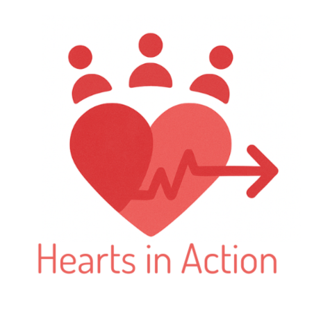 Hearts in Action Logo