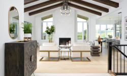 Inside living room of an exquisite Dream Lottery home