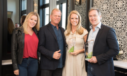 Sherri Holmes, Mike Holmes with Sue and Doug Wastell