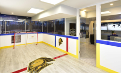 London-Knights-themed Dream Home hockey rink