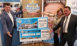 Dream Lottery presentation cheques