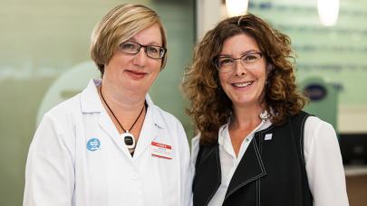 Carolee Coulter and Lisa Gibbs