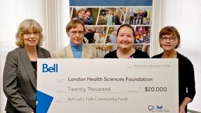 Bell Let's Talk Donates $20K to FEMAP