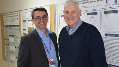 Dr. Glenn Bauman and Wayne Smith