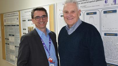 Dr. Glenn Bauman and Wayne Smith