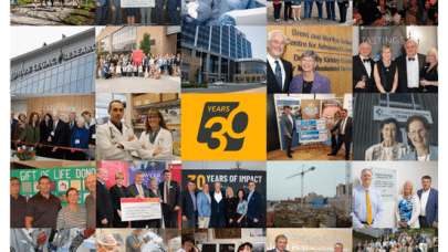 collage of LHSF photos over the years
