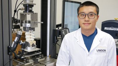 Lawson scientist Aaron Gee