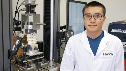 Lawson scientist Aaron Gee